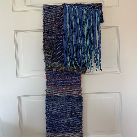 Twisted Textiles Handwoven Scarf 78” - Picture 3 of 6